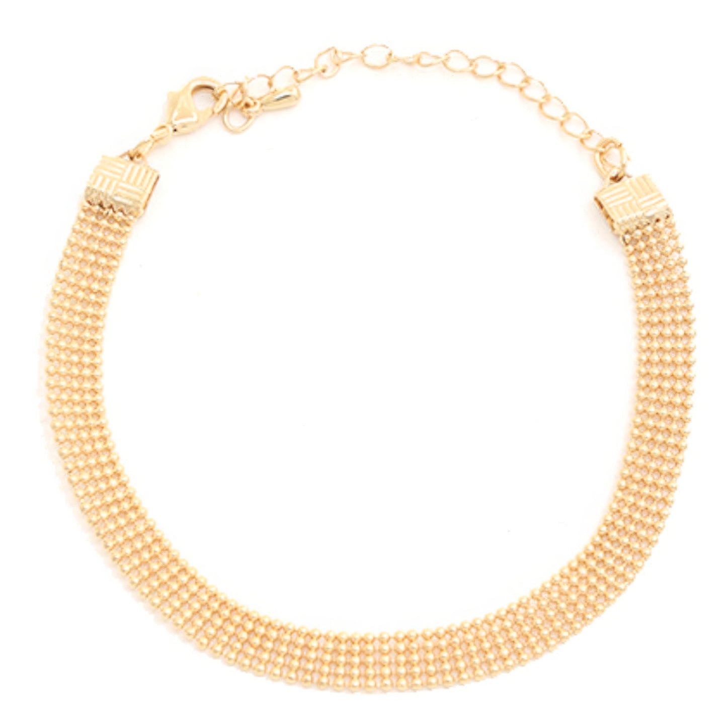 Sodajo Gold Dipped Brass Chain Necklace